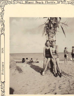 FamilyPix/Mom_right_Friend_South_Beach_Feb_1939.JPG