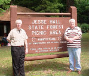 Renovo_Pa/Steve_and_Ken_Poorman_at_Halls_Run_Park_2007.jpg